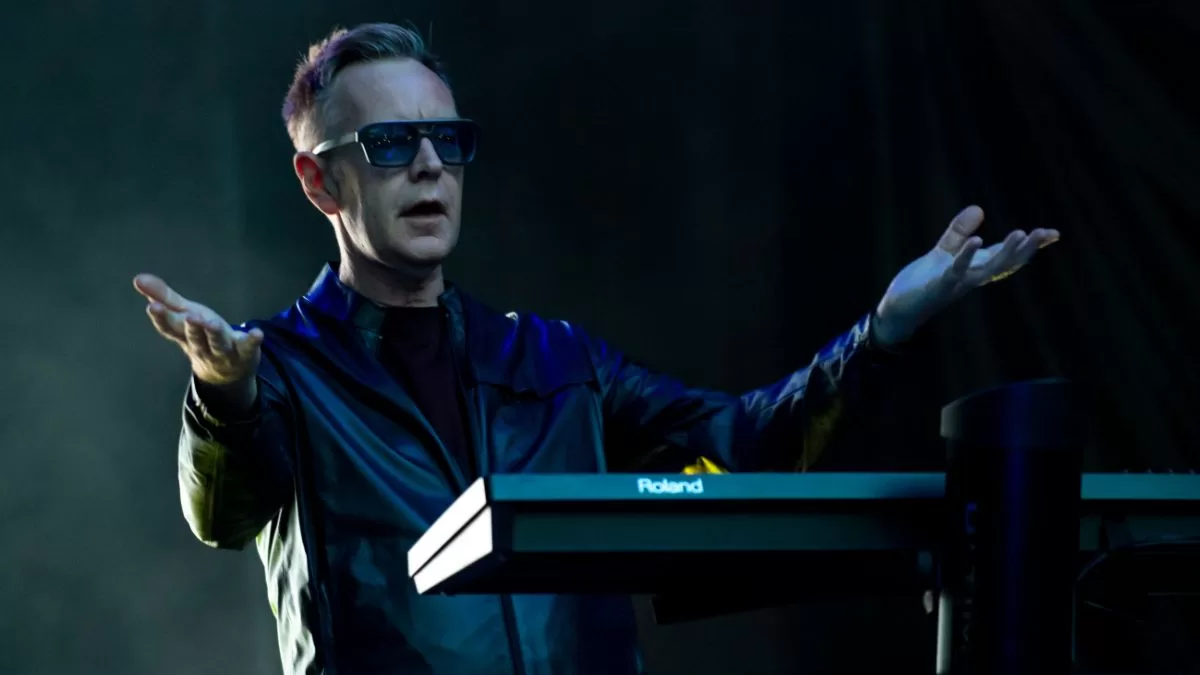 Andy Fletcher, fundador y sintetizador de Depeche Mode. Falleció en 2022. 