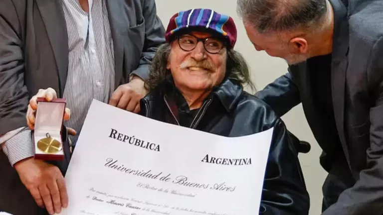 "Doctor Charly": La Universidad de Buenos Aires le otorgó a Charly García el Doctorado Honoris Causa