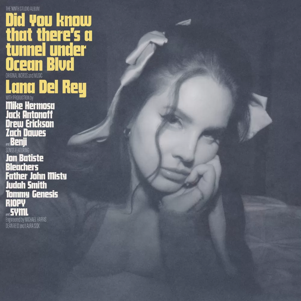 "Did You Know That There’s a Tunnel Under Ocean Blvd", último álbum de Lana del Rey.