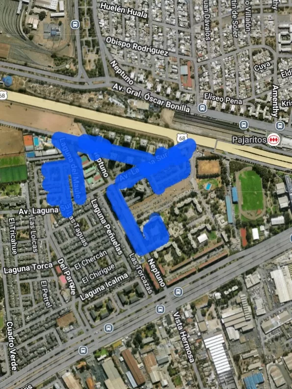 estación central corte de luz