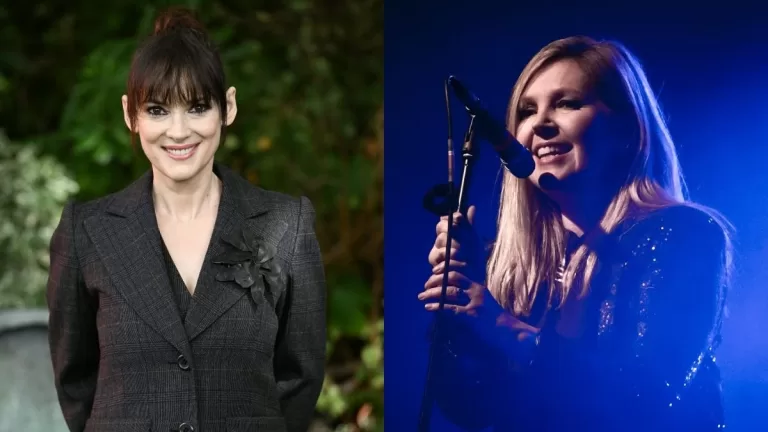 Winona Ryder dijo que esta banda de indie pop "la salvó" durante dura grabación de película sobre Chile y el grupo respondió