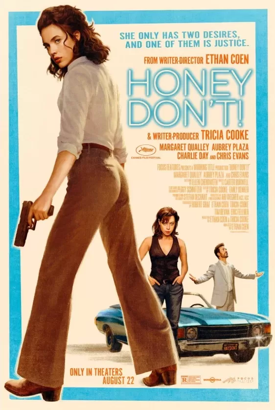 Poster oficial de "Honey Don't".
