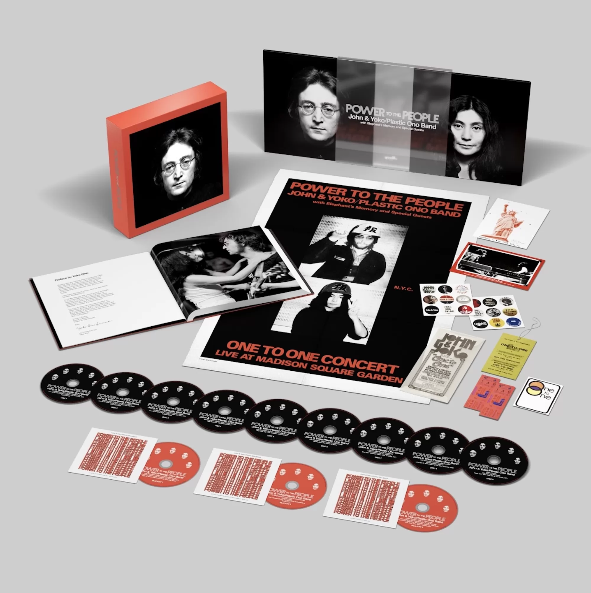 2Power to The People": el próximo box set de John Lennon y Yoko Ono. 