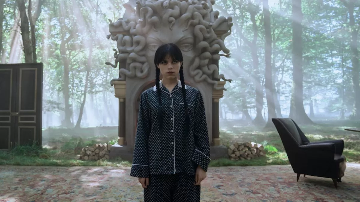 Merlina en el tráiler de la seguna parte. 