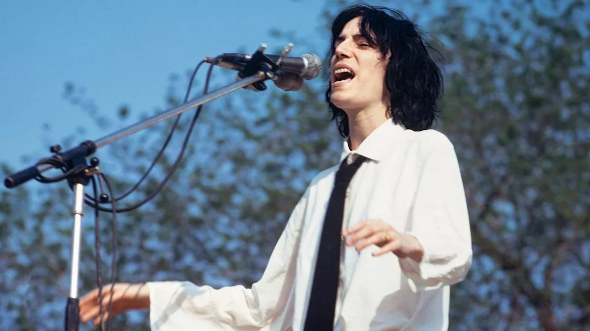 Patti Smith en 1975. 