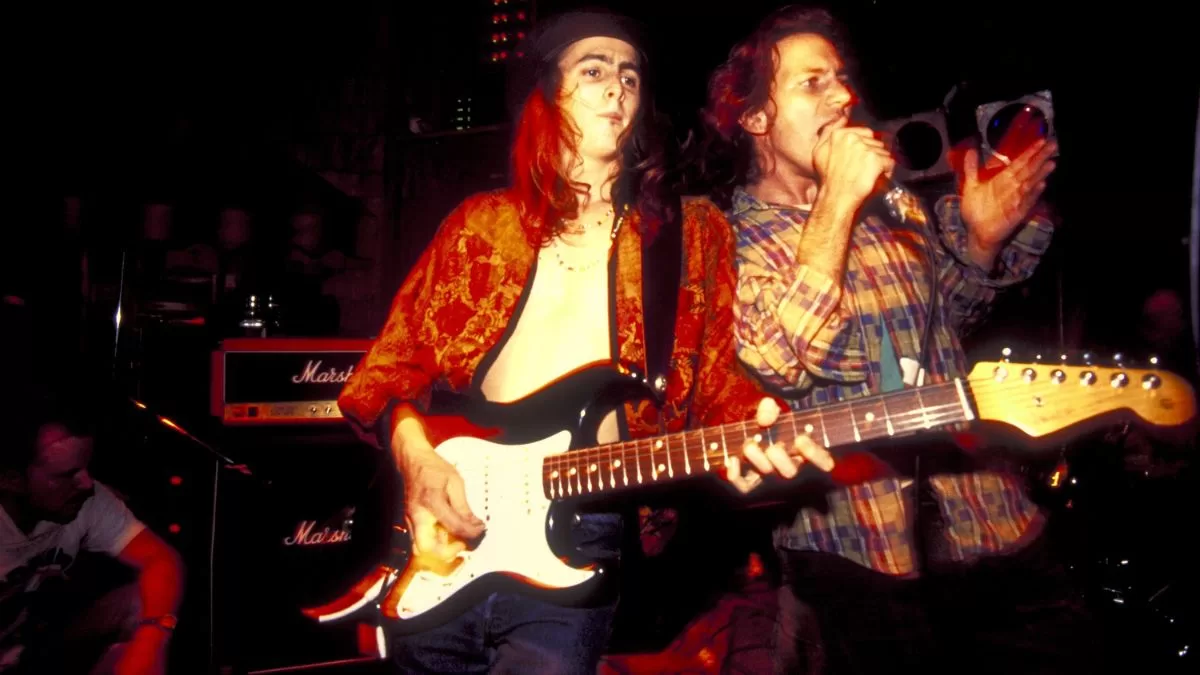 Pearl Jam en sus inicios en 1991. 