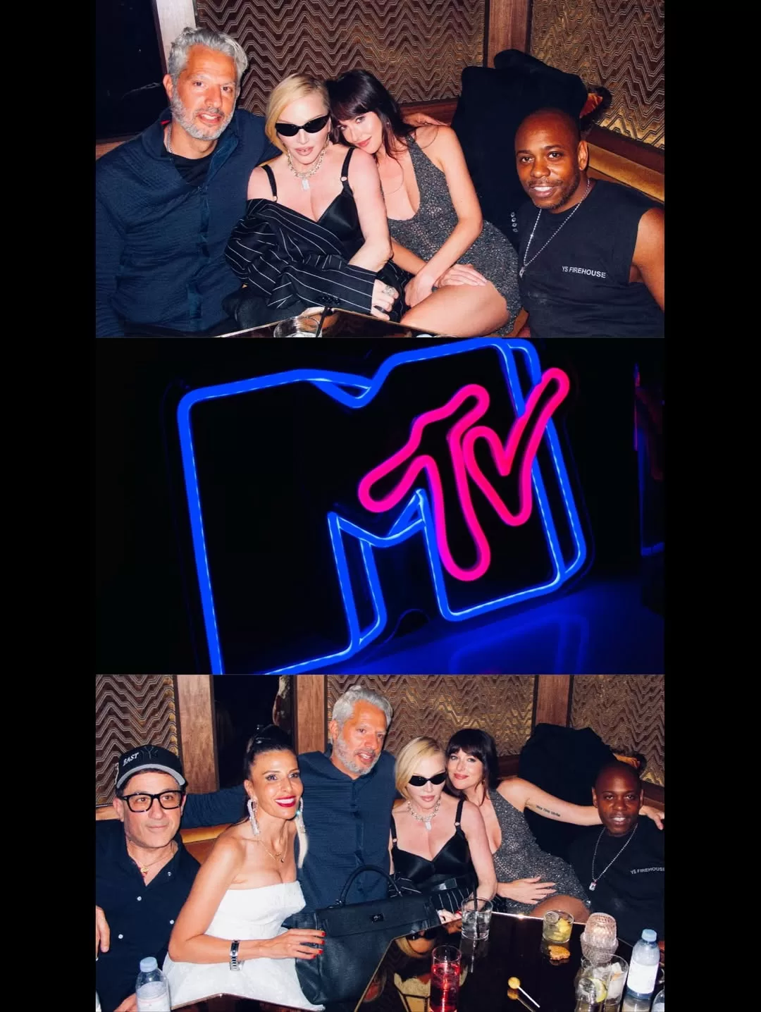 Post de Instagram de Madonna junto a Dakota Johnson.