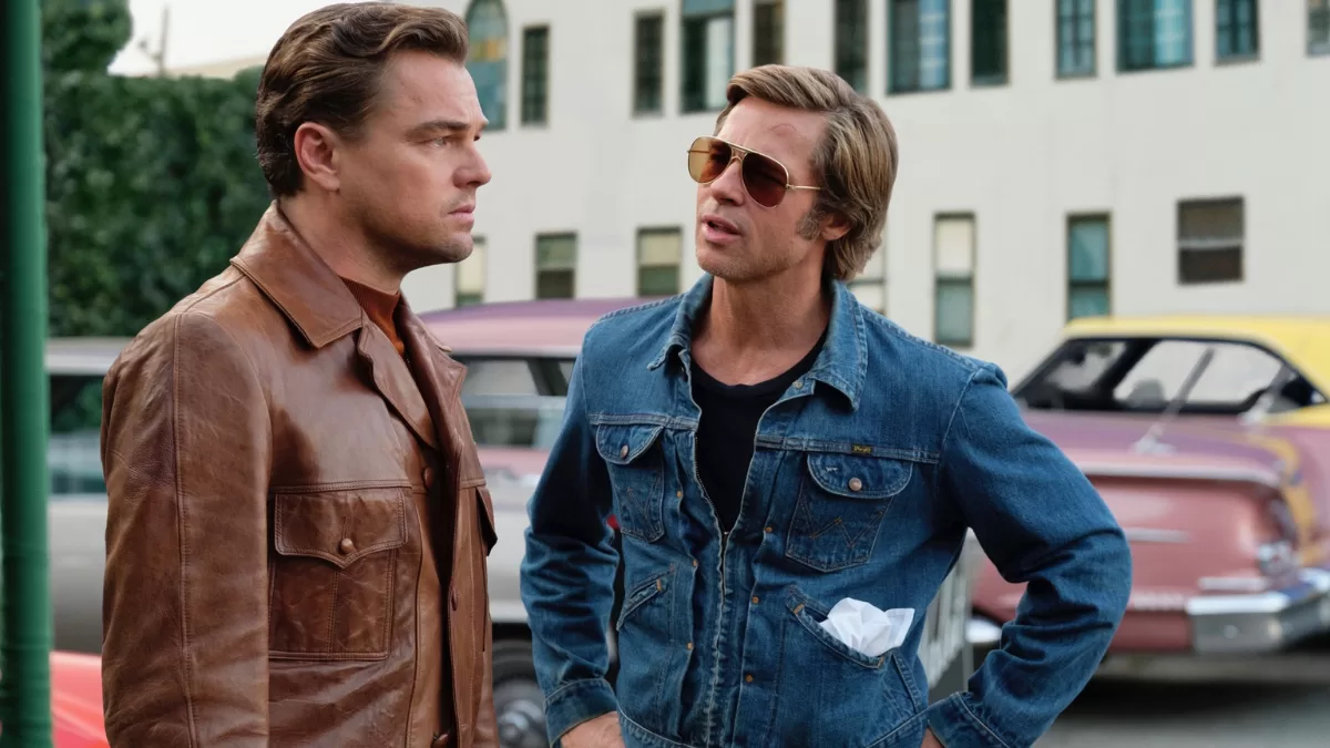 Leonardo DiCaprio y Brad Pitt en "Érase una vez en Hollywood" de Quentin Tarantino. 