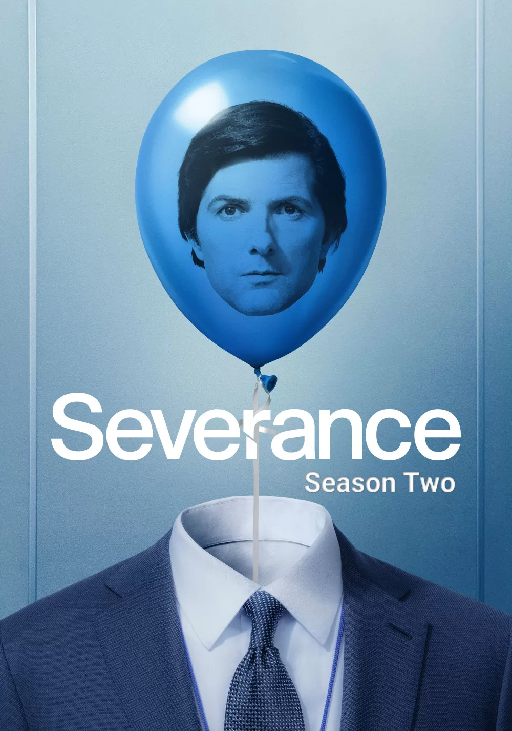 Poster de la temporada 2 de "Severance", dirigida por Ben Stiller, que se estrenó en enero de 2025.