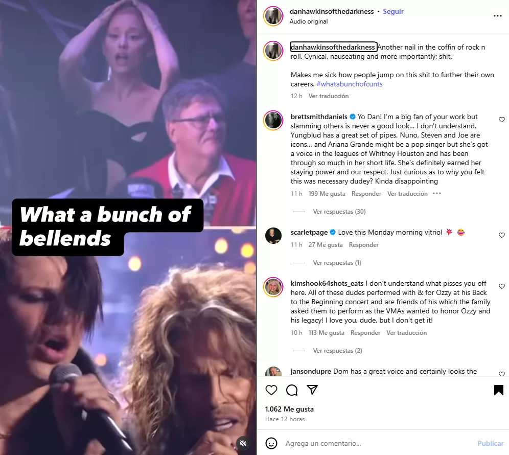 Dan Hawkins captura Ozzy OSbourne