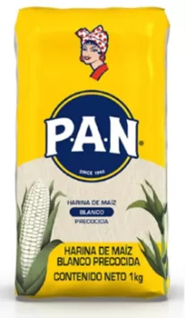 Harina de maíz blanco