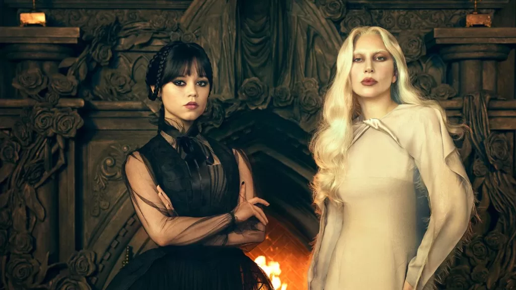 Merlina Lady gaga Jenna Ortega