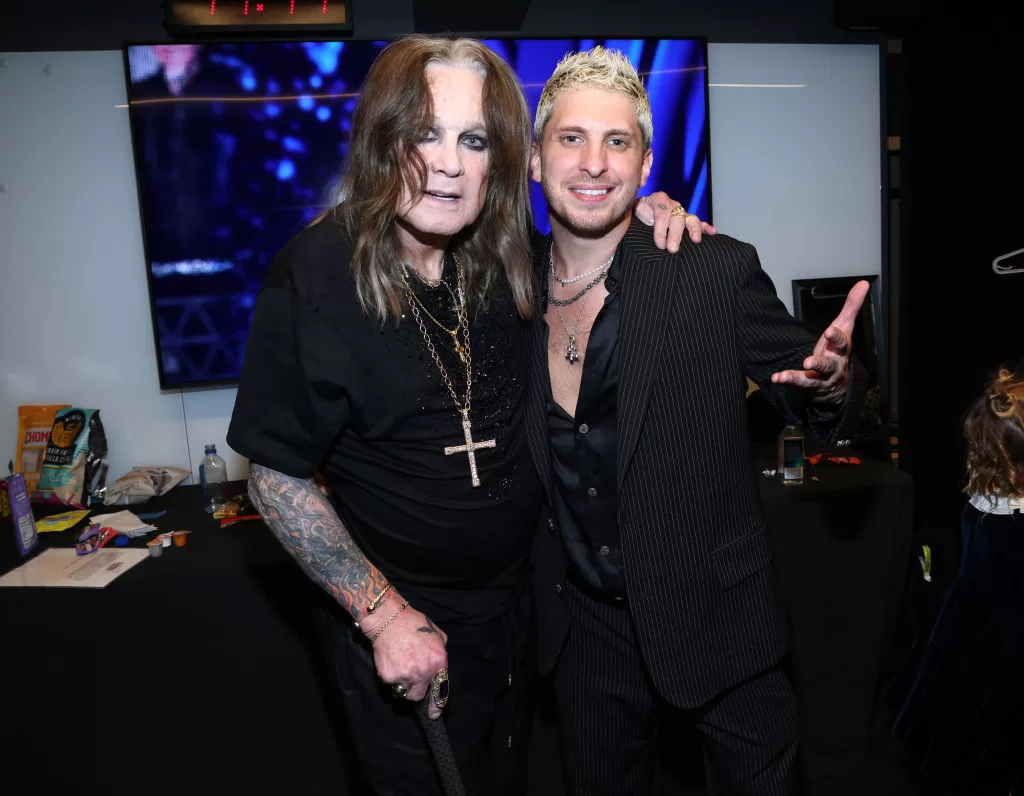 Ozzy Osbourne y Andrew Watt en 2024. Foto: Getty Images.