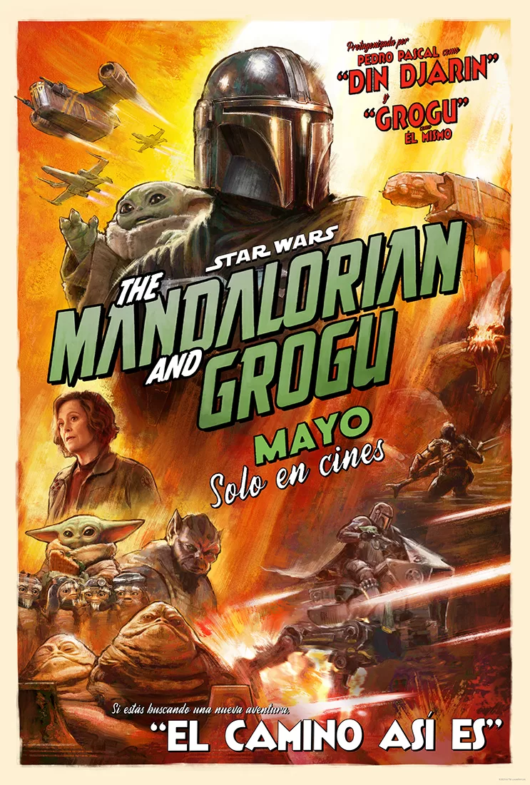 Poster The Mandalorian and Grogu