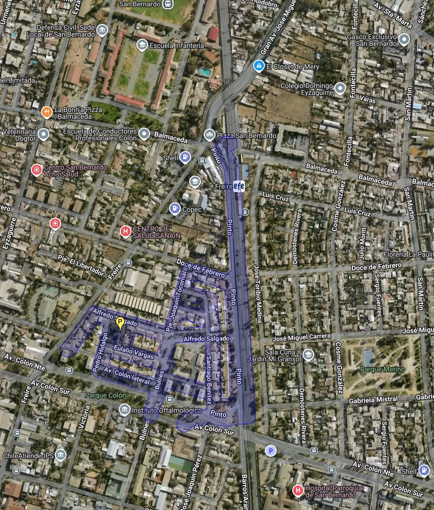 San Bernardo Corte de agua