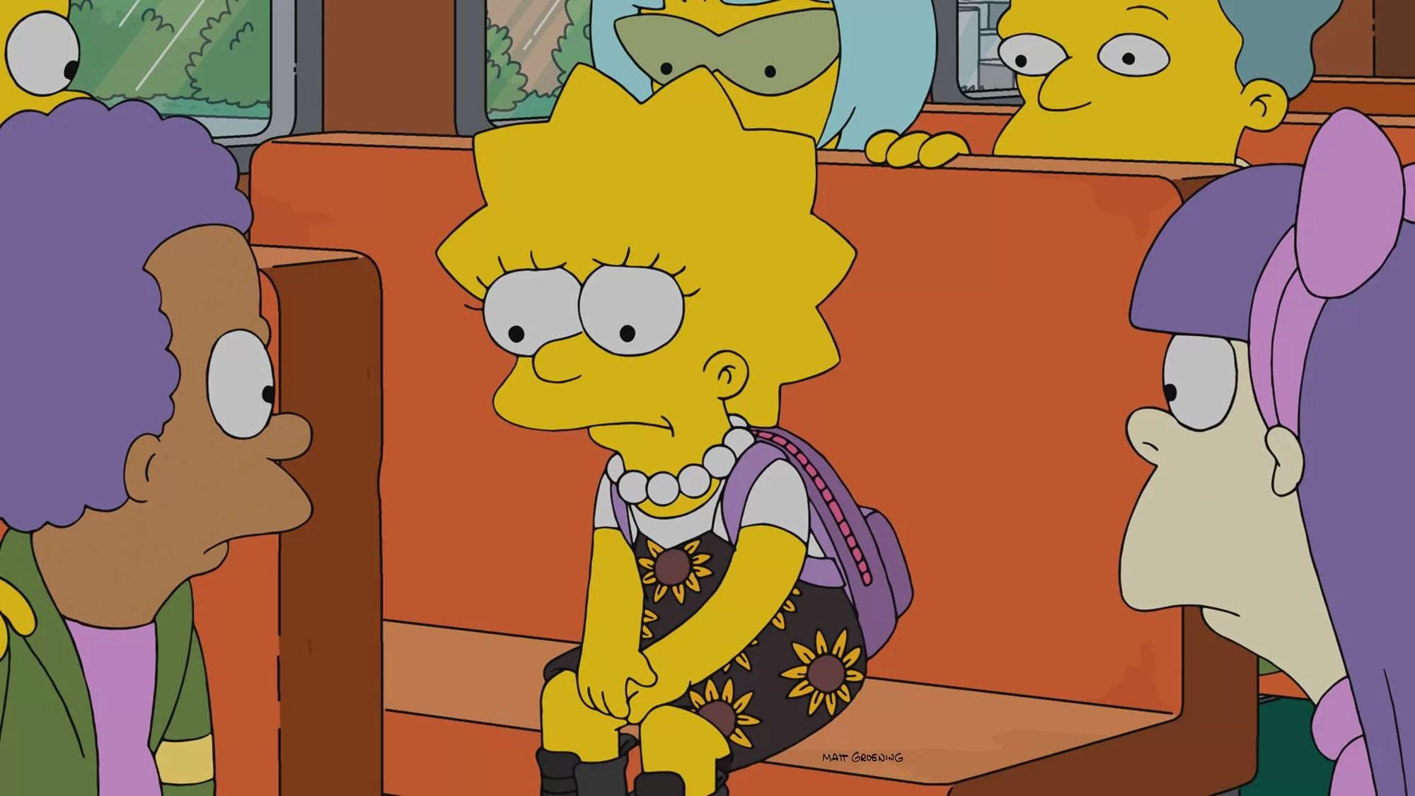 Imágenes del primer episodio de la 37°. temporada de Los Simpsons. 