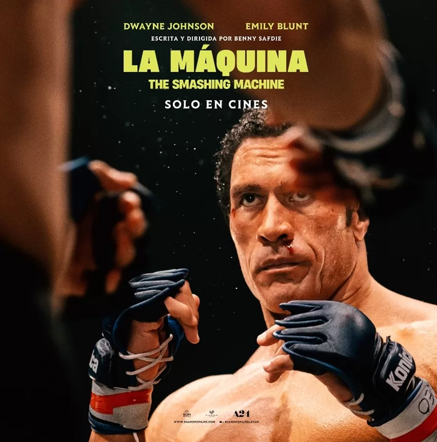 The smashing Machine afiche