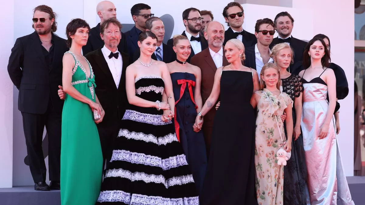 Amanda Seyfried y el elenco de "El Testamento de Lee Ann" en 2025. 