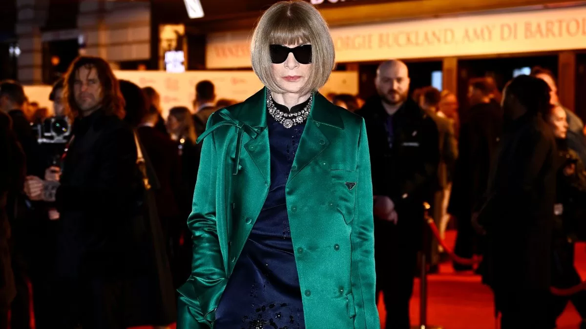 Anna Wintour en la premiere del musical de "El diablo viste a la moda" en 2024. 