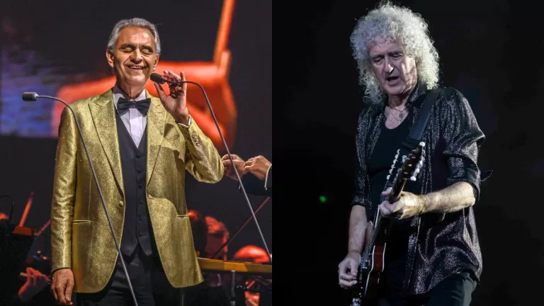 bRIAN mAY Andrea Bocelli