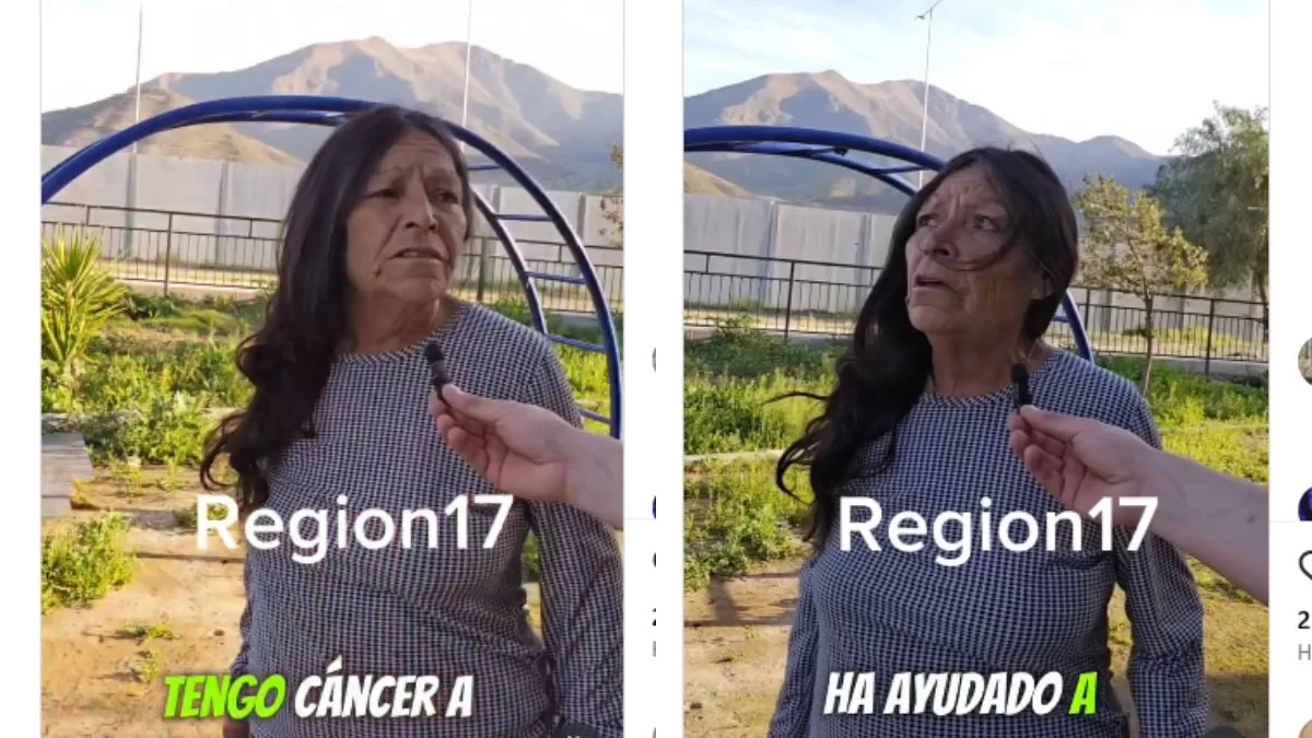 Capturas de pantalla de la reciente entrevista con "La Chaucha". 