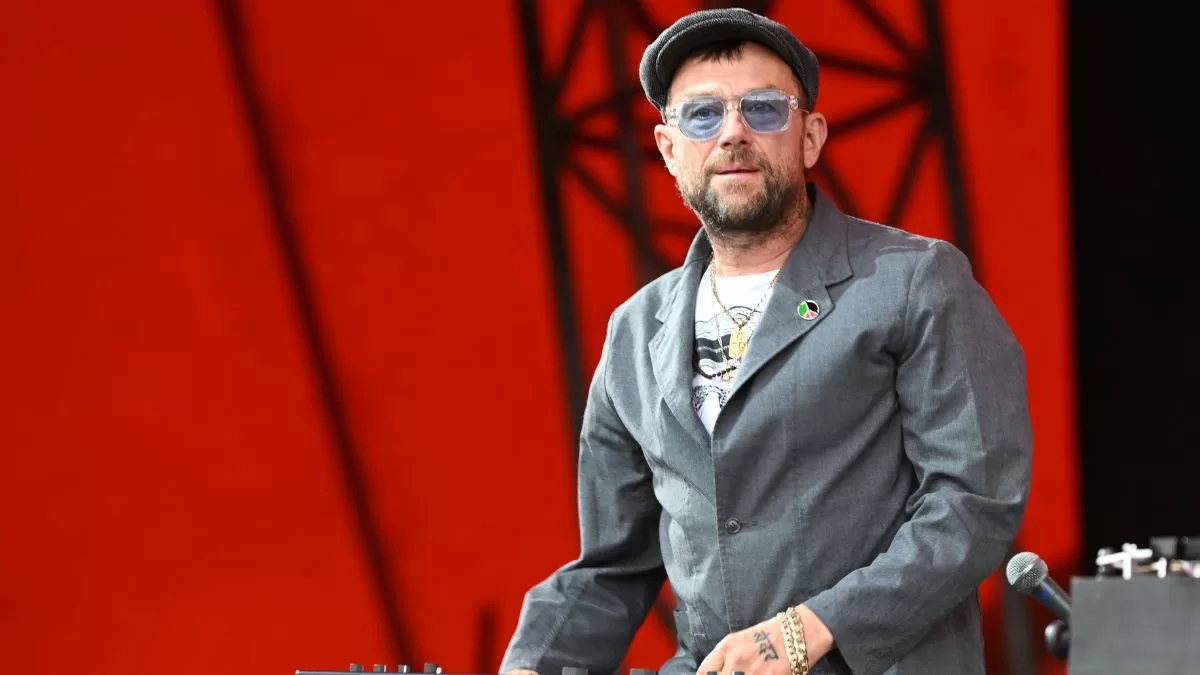 Damon Albarn en julio de 2025. 