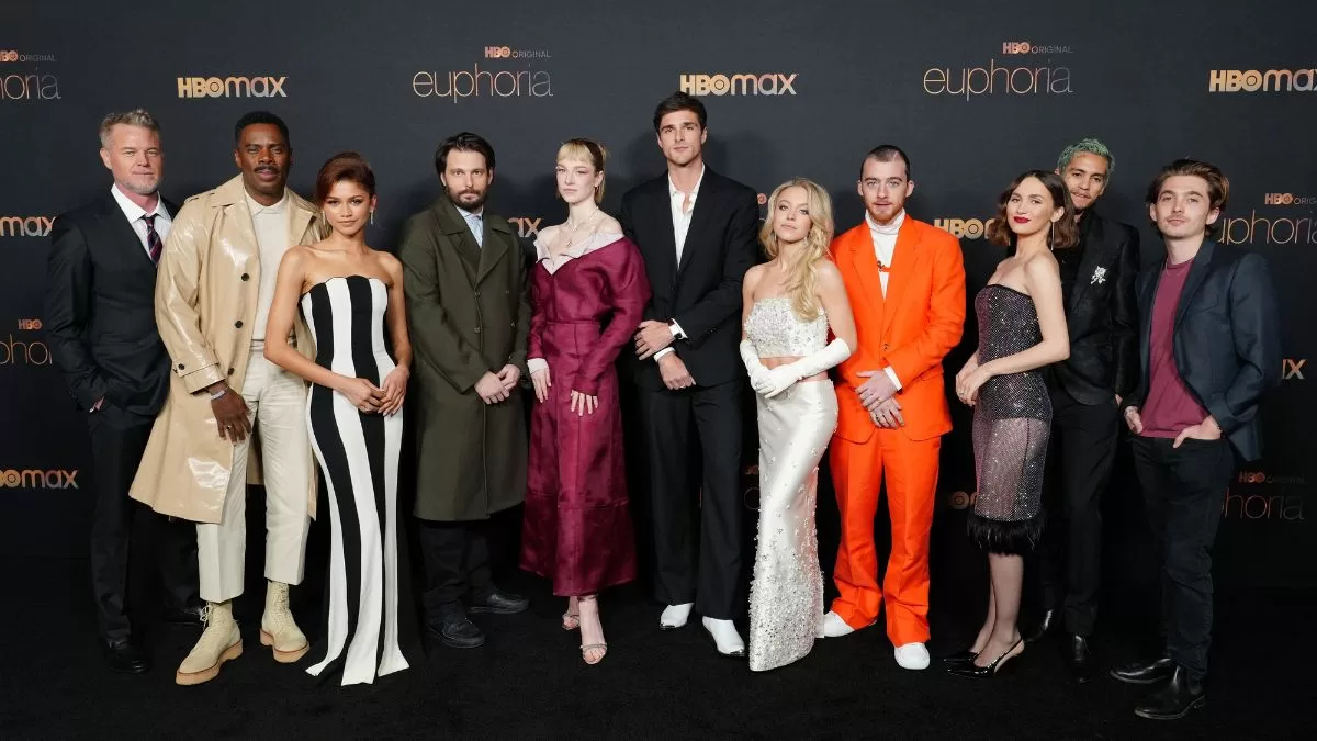 Elenco de "Euphoria" en 2022. 
