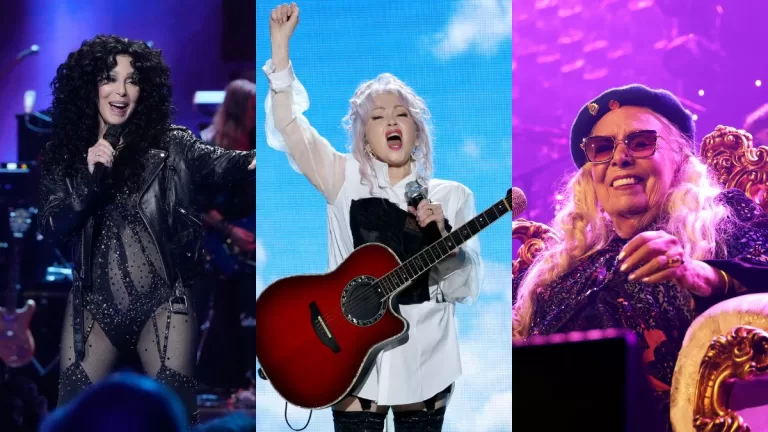 Cyndi Lauper cerró su tour con invitadas especiales: Joni Mitchell y Cher