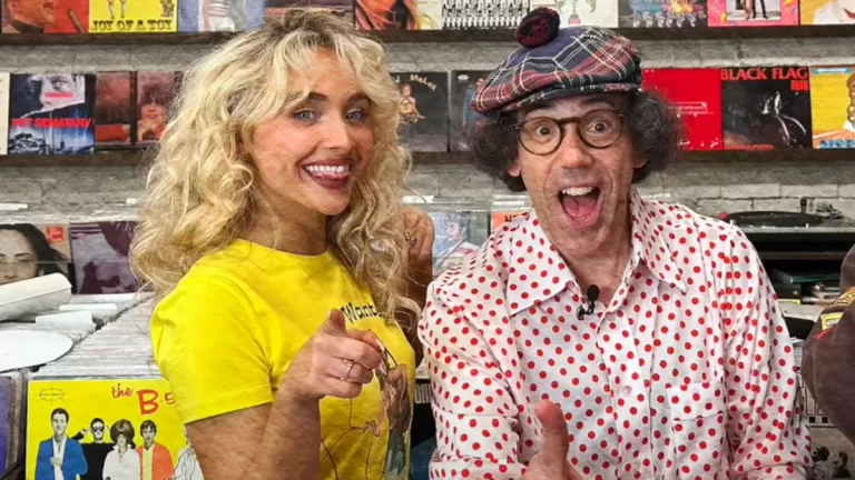 El icónico periodista Nardwuar entrevistó a Sabrina Carpenter: La sorprendió con un dato muy específico y esta fue su reacción