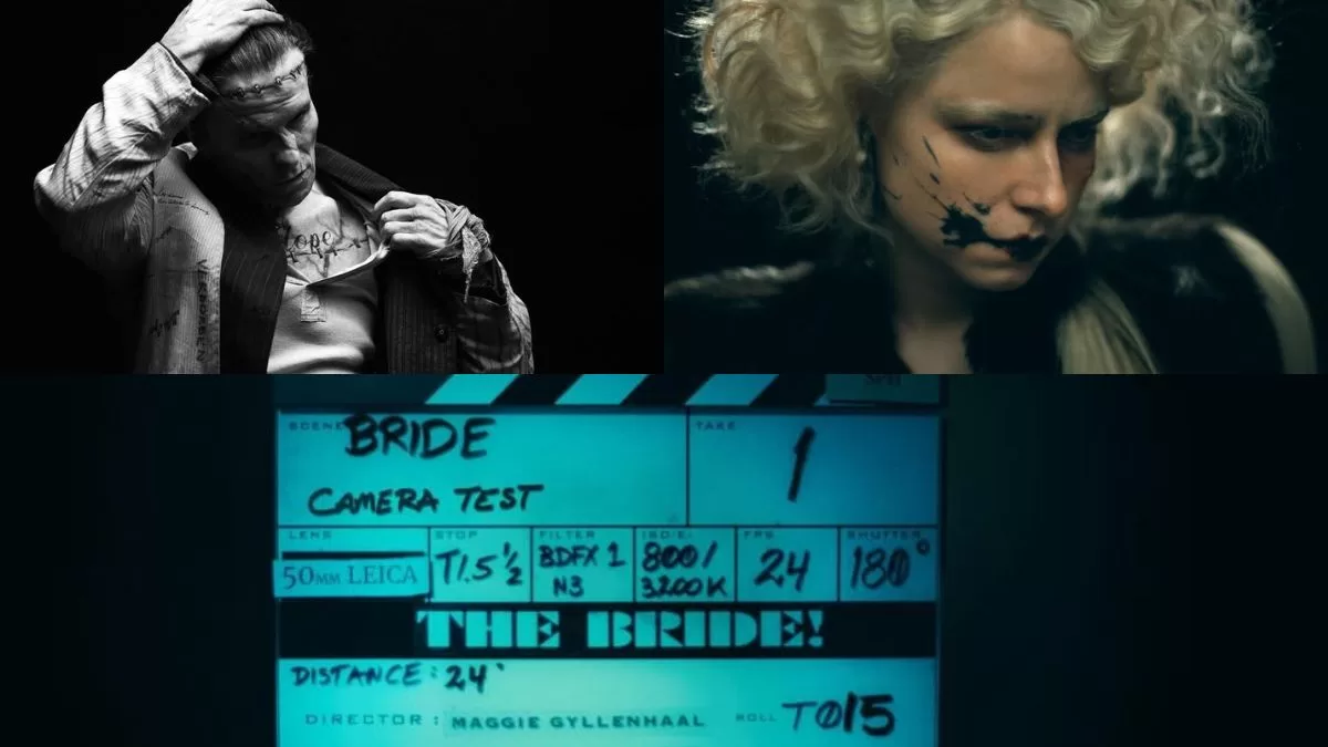 Imágenes de "The Bride" publicadas por Maggie Gyllenhaal. 