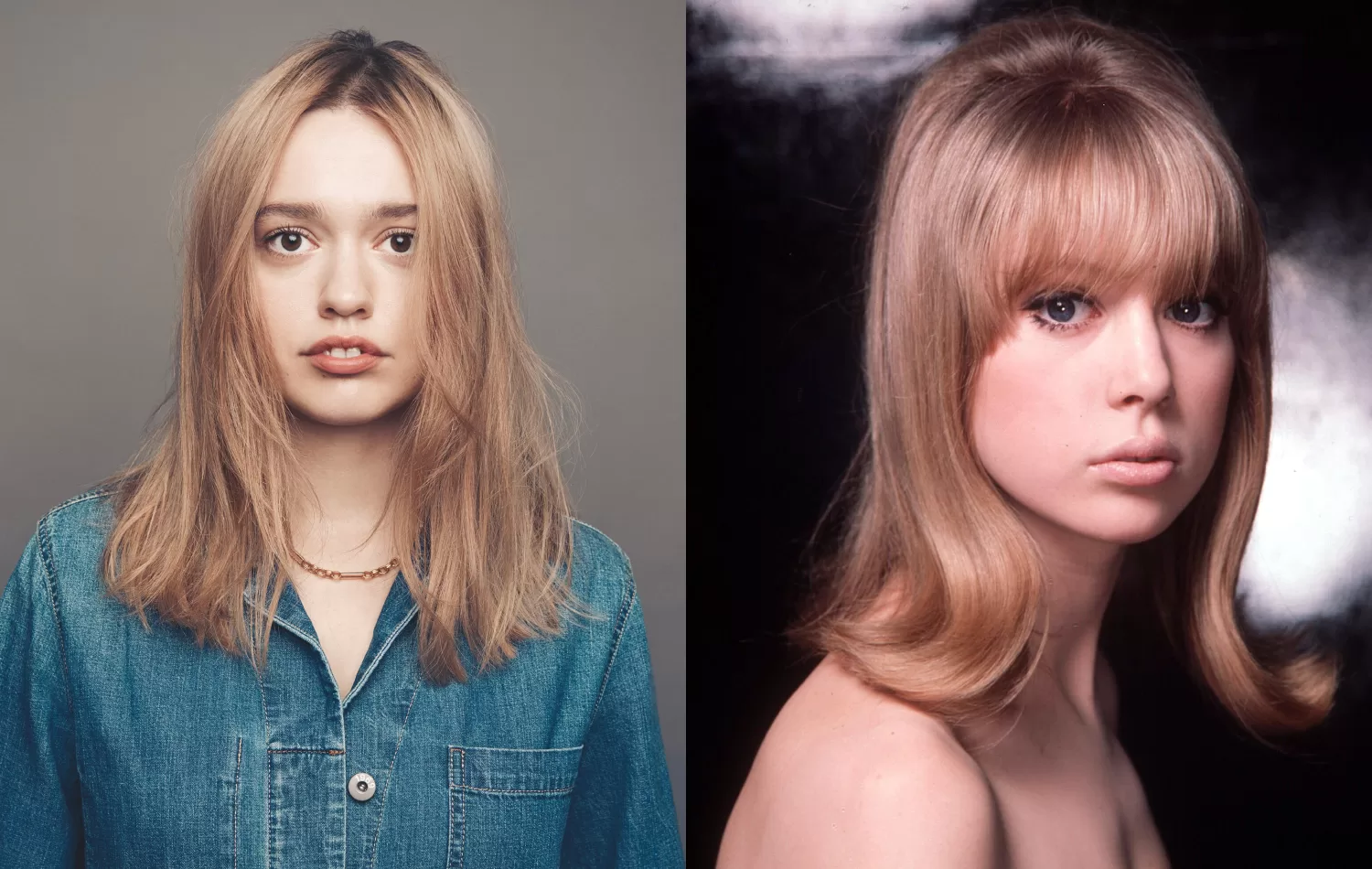 Aimee Lou Wood y Pattie Boyd