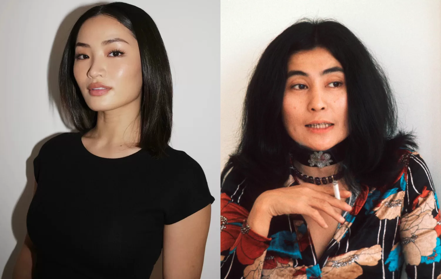 Anna Sawai y Yoko ono