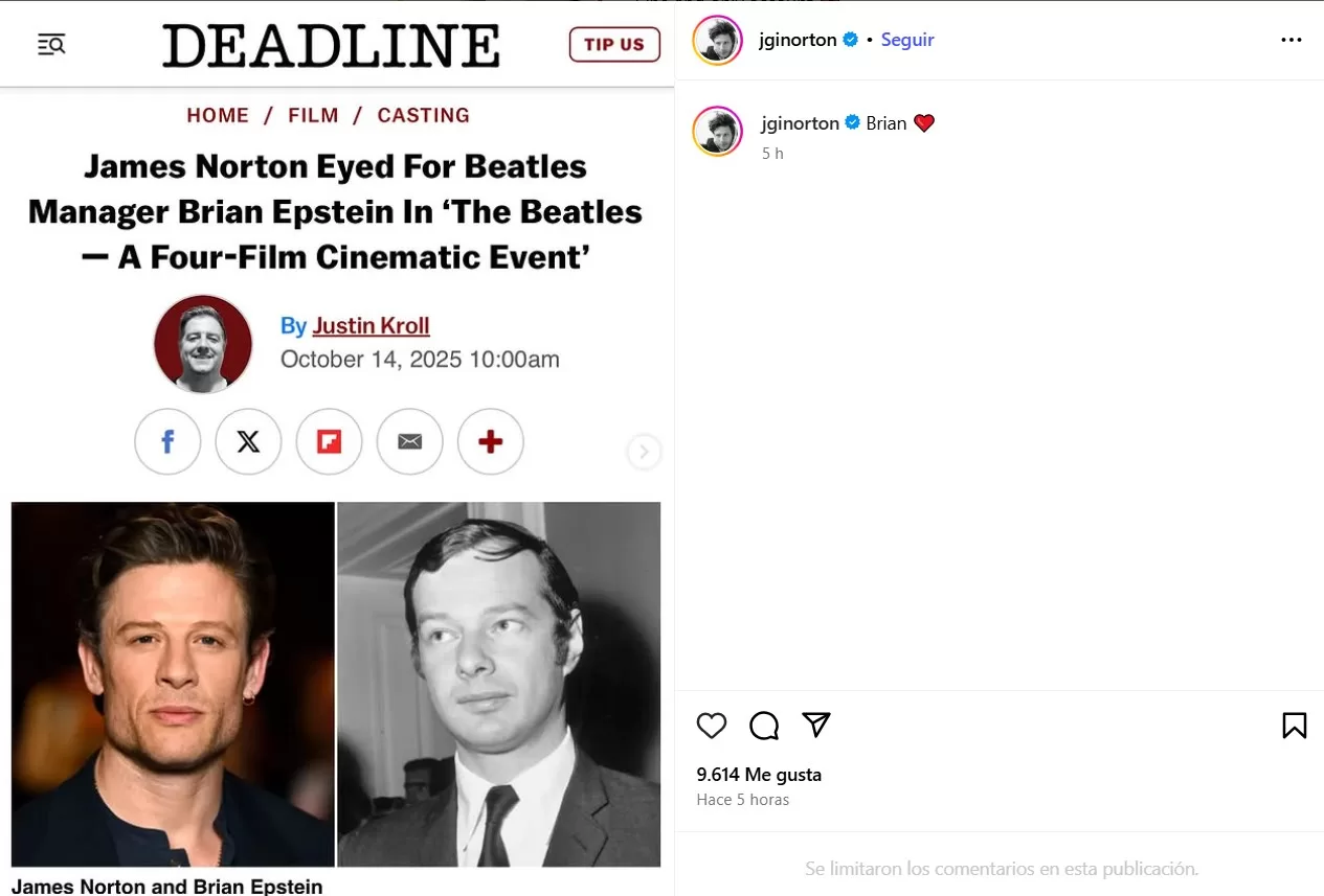 James Norton Brian Epstein
