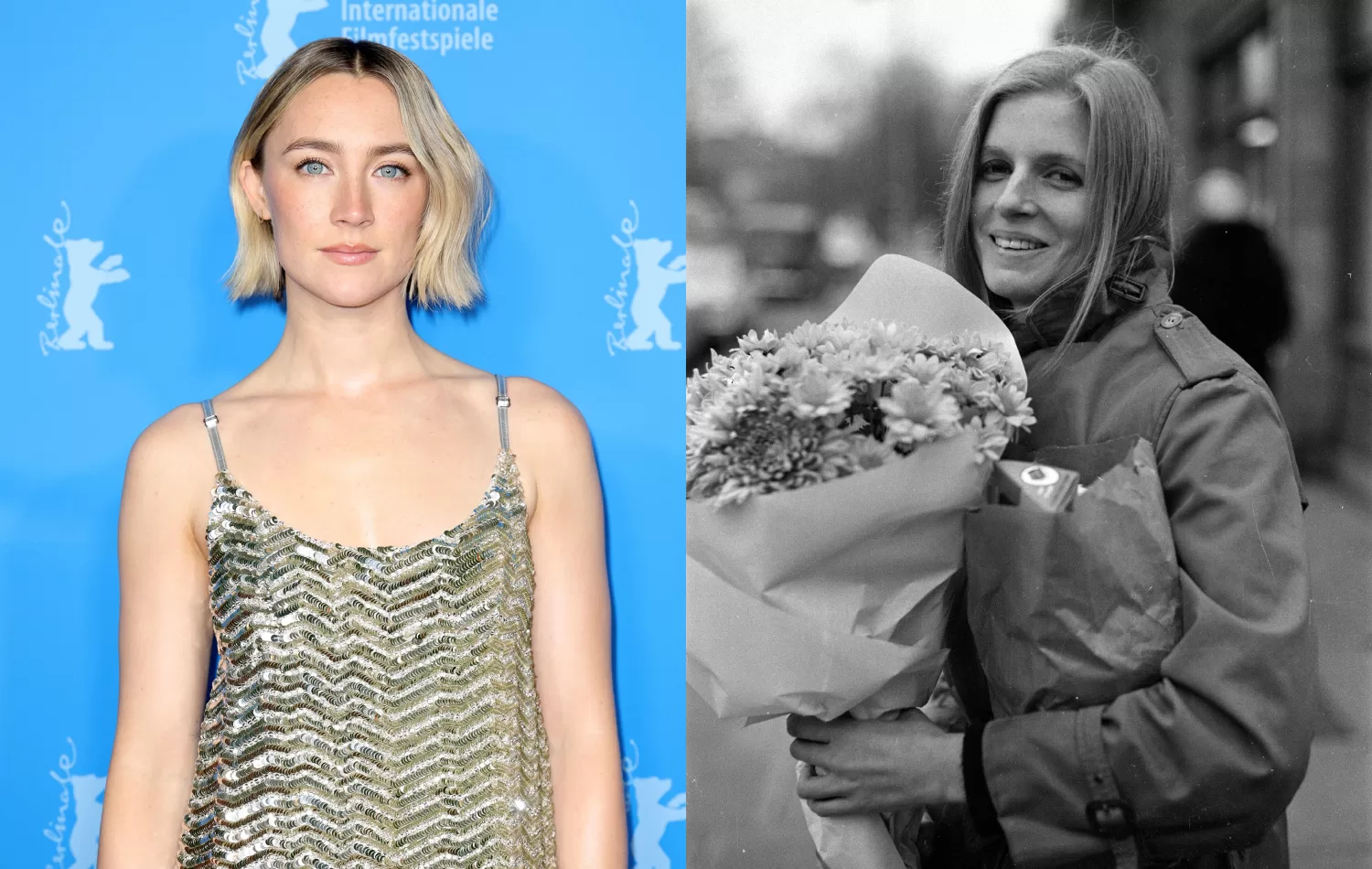 Saoirse Ronan y Linda McCartney