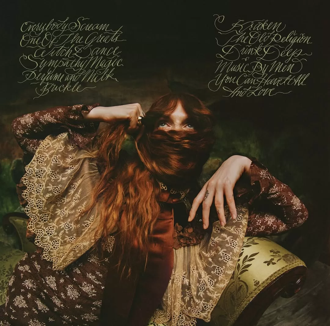 Tracklist de nuevo álbum de Florence + The Machine, compartido por Instagram. 