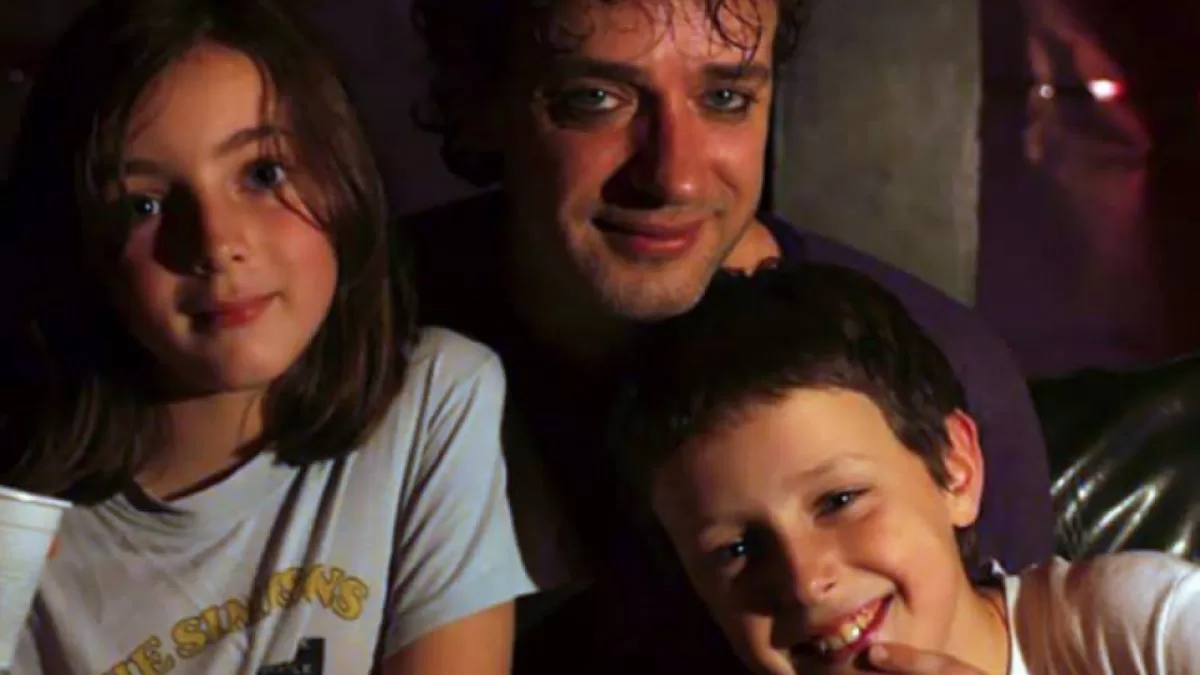 Lisa, Benito y Gustavo Cerati.