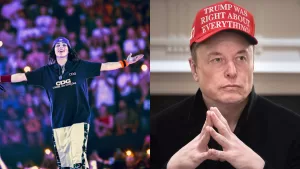 Billie Eillish Elon musk