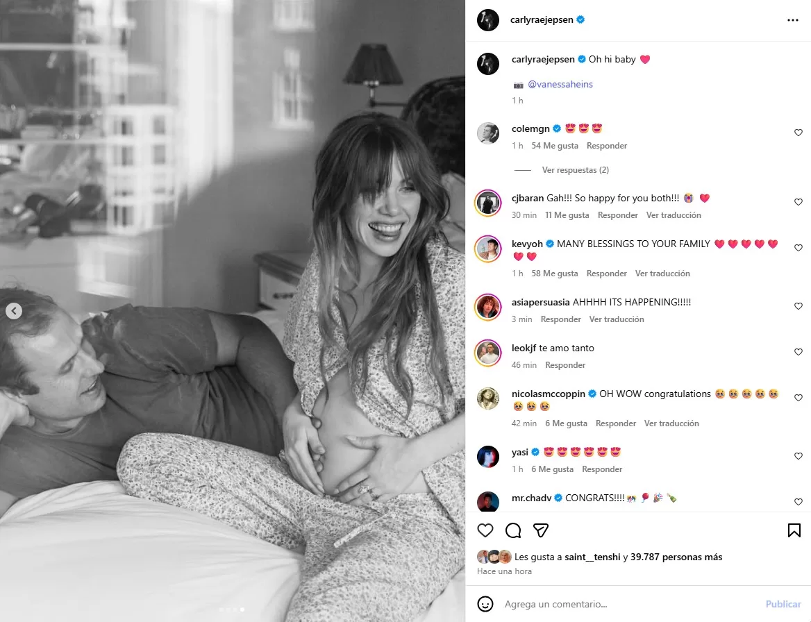 Carly Rae Jepsen embarazada