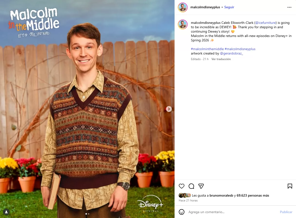 Dewey nueva serie Malcolm In The Middle