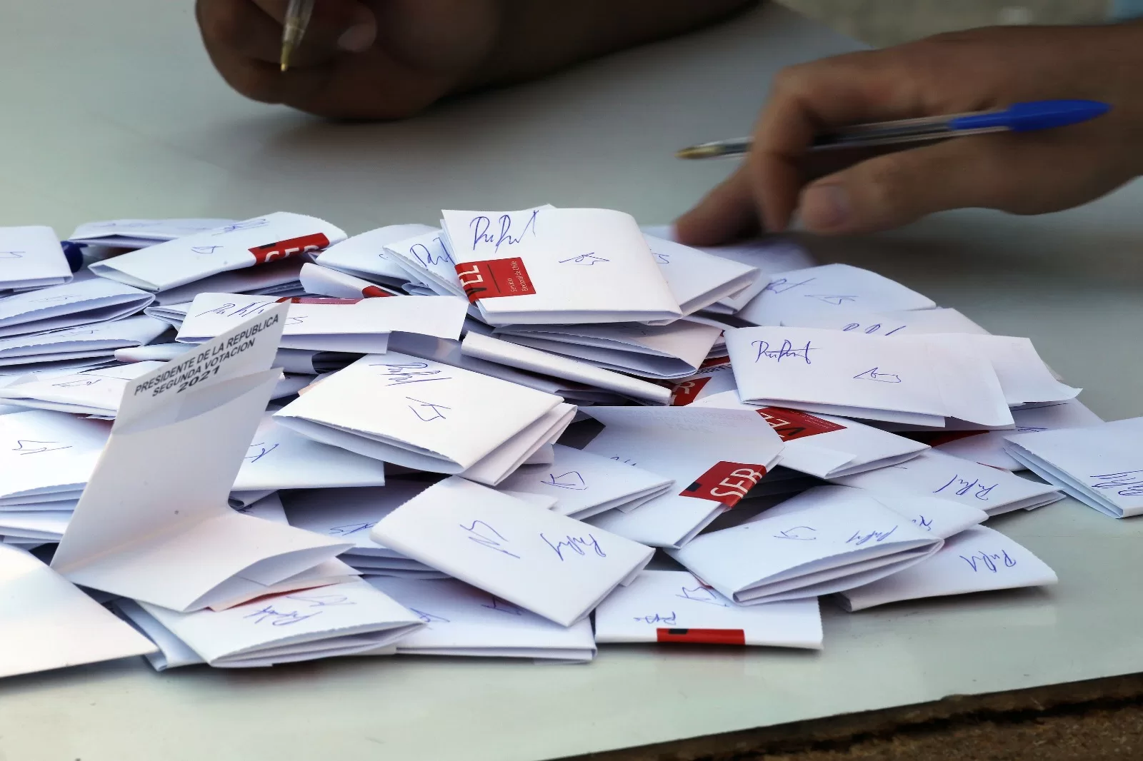 Elecciones papeletas