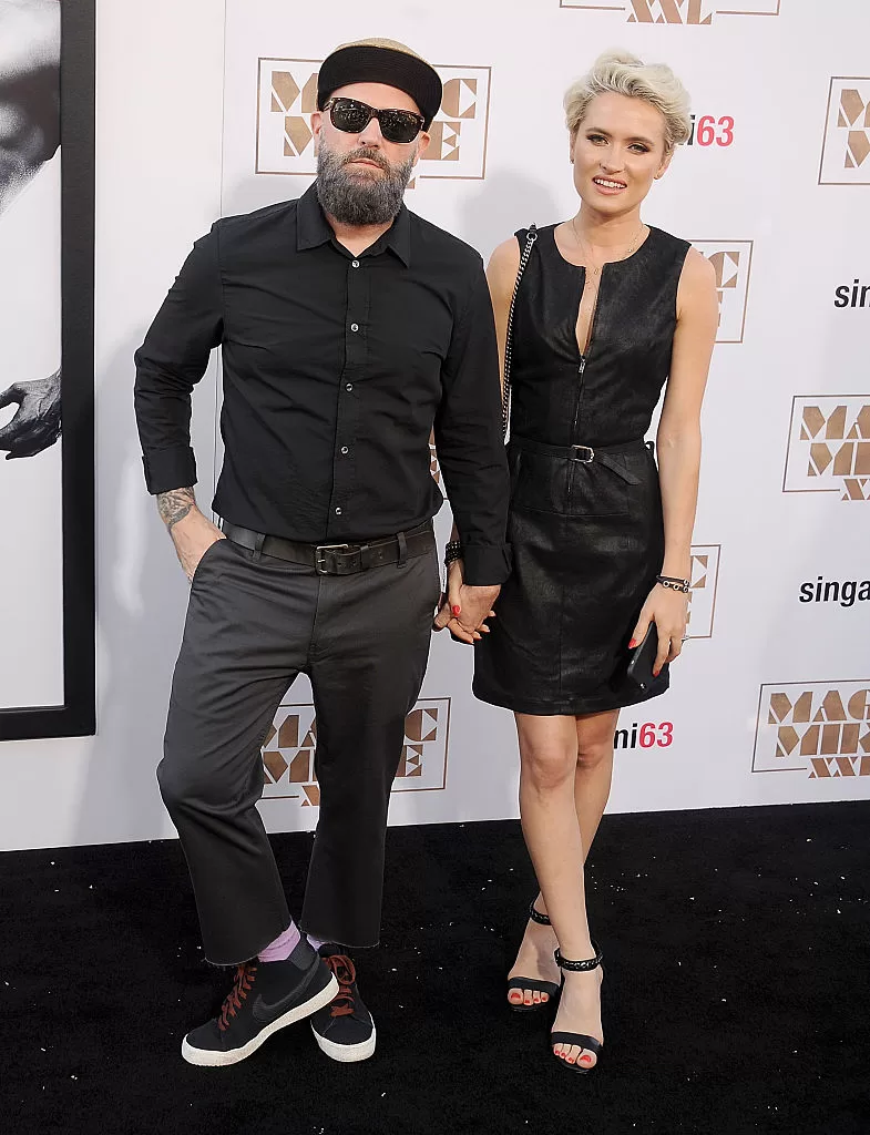 Fred Durst y Kseniya Beryazina. Foto: Getty Images.