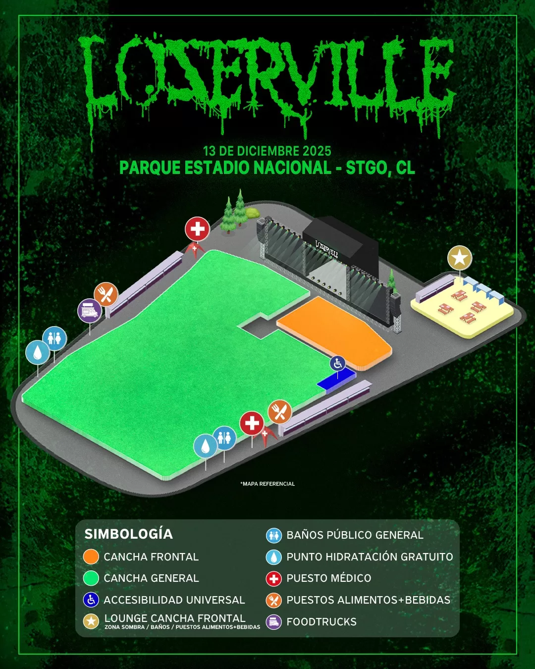 Loserville parque estadio nacional