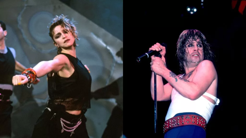 Ozzy Osbourne GettyImages-133605458 Madonna GettyImages-1149553619