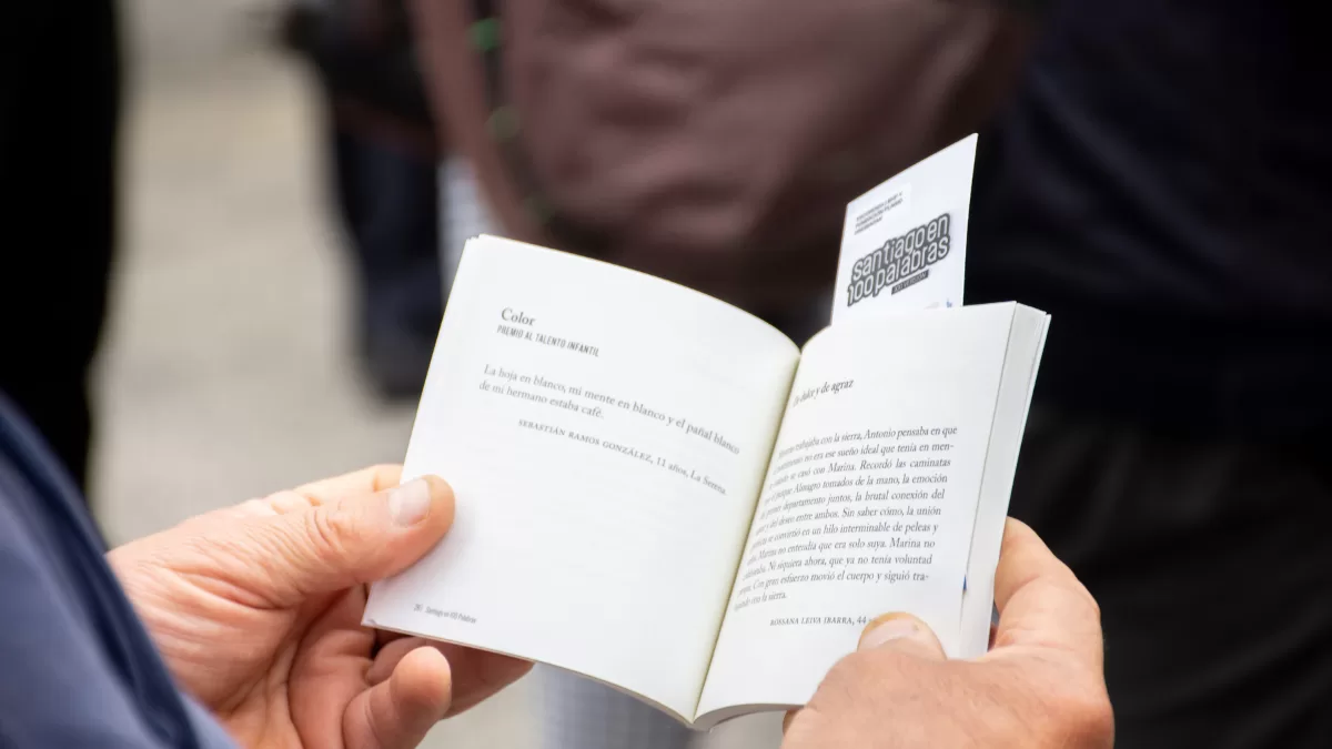 Santiago en 100 Palabras