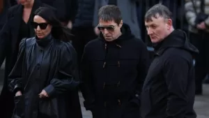 Liam Gallagher funeral Mani