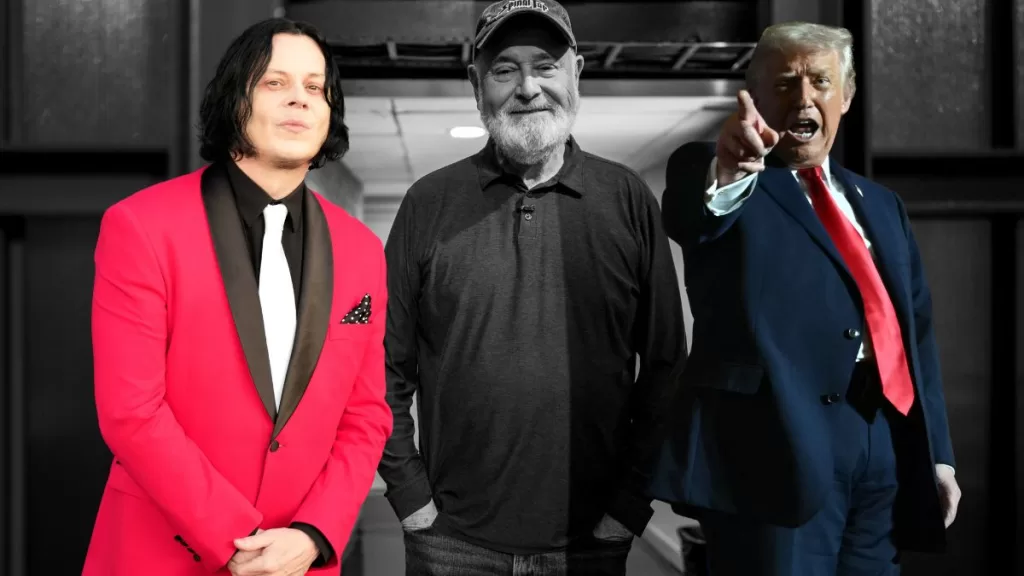Rob Reiner Donald Trump Jack White GettyImages-2235432398