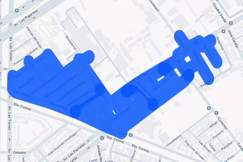 Estación Central cortes de luz