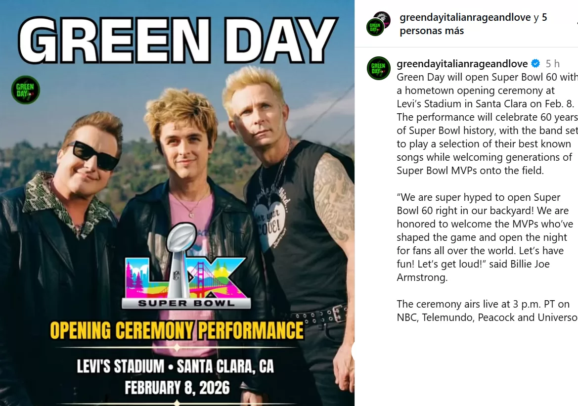 Green Day Instagram