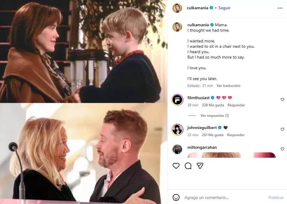 Instagram Macaulay Culkin