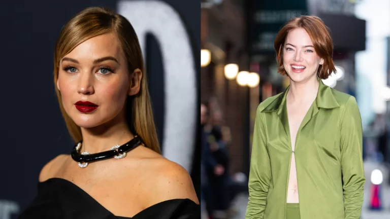 Jennifer Lawrance y Emma Stone